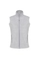 Dames Fleece bodywarmer Kariban K906 ASH HEATHER